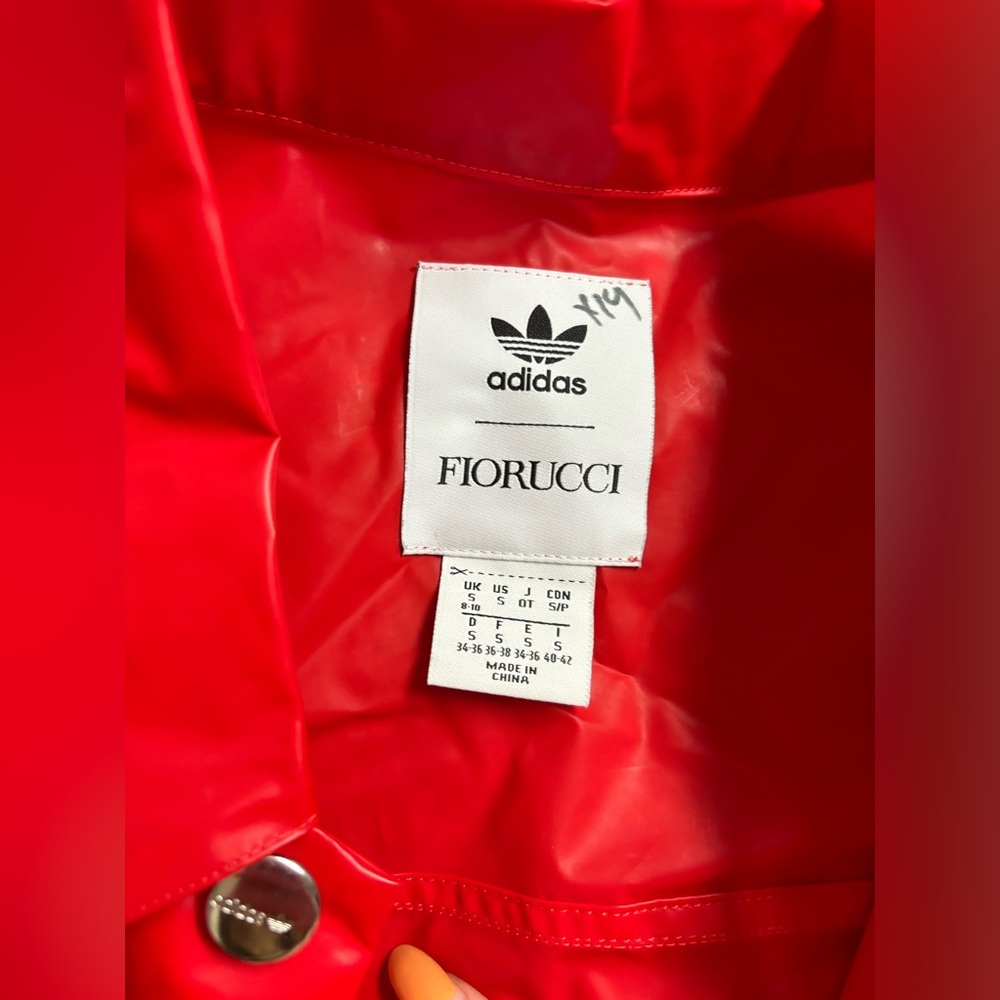 Fiorucci x Adidas Red Utility Jacket - Picture 3 of 6